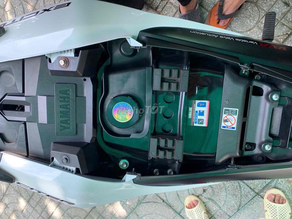 Yamaha Exciter 155 VVA 2022 Trắng đỏ 15.000 km. Mua bán Xe máy tại Quận 11 Tp Hồ Chí Minh được đăng bởi Hưng Từ hình 10