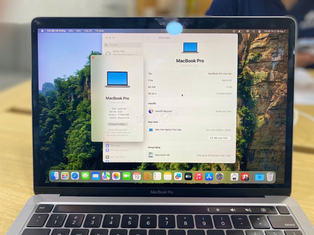 Macbook Pro 13inch 2022 Chip M2 Ram 8Gb & 16Gb. Mua bán Laptop tại Quận 10 Tp Hồ Chí Minh được đăng bởi MACVN hình 1