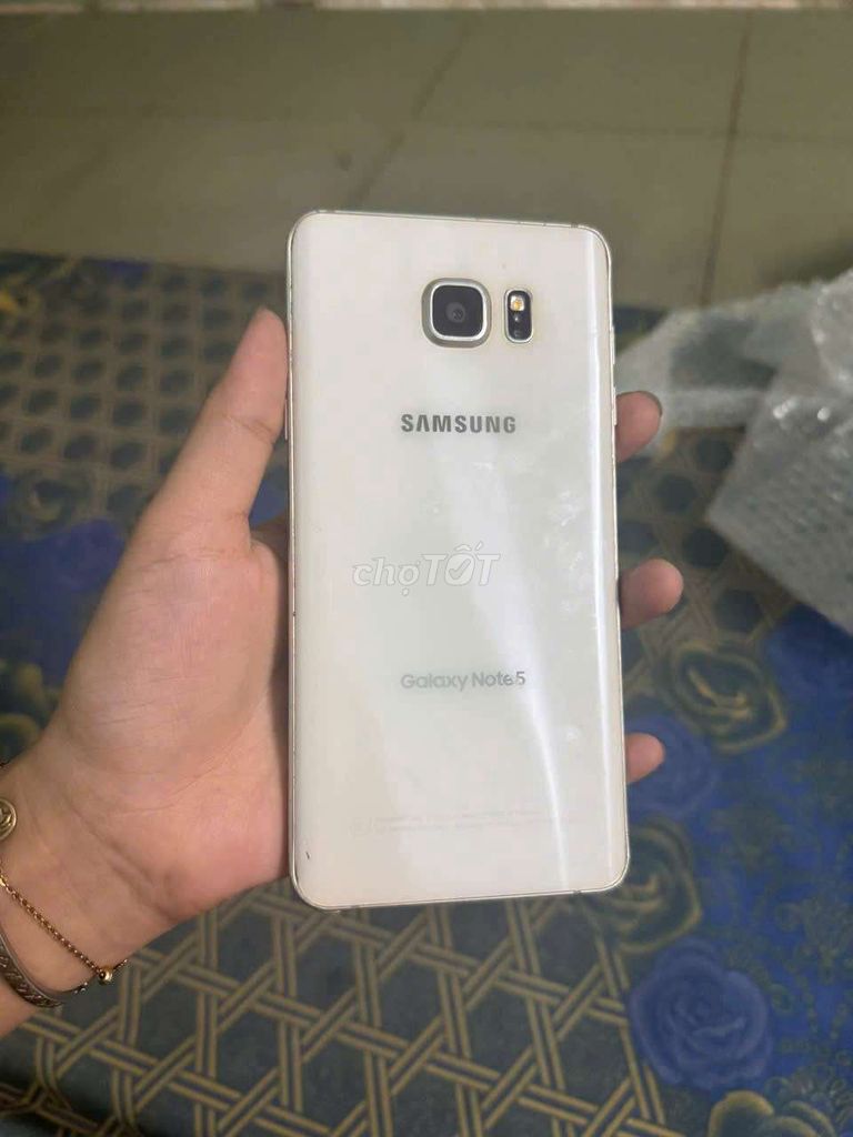 SS note 5, 32g, ám màn, zin full. Mua bán Điện thoại tại Thành phố Thủ Dầu Một Bình Dương được đăng bởi Phước Mobile hình 1