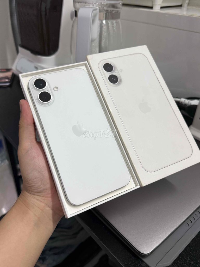 iphone 16plus Trắng mã VNA full box pin 96%. Mua bán Điện thoại tại Thành phố Thủ Đức Tp Hồ Chí Minh được đăng bởi Minh Sang Store Góp Bao Nợ Xấu hình 1