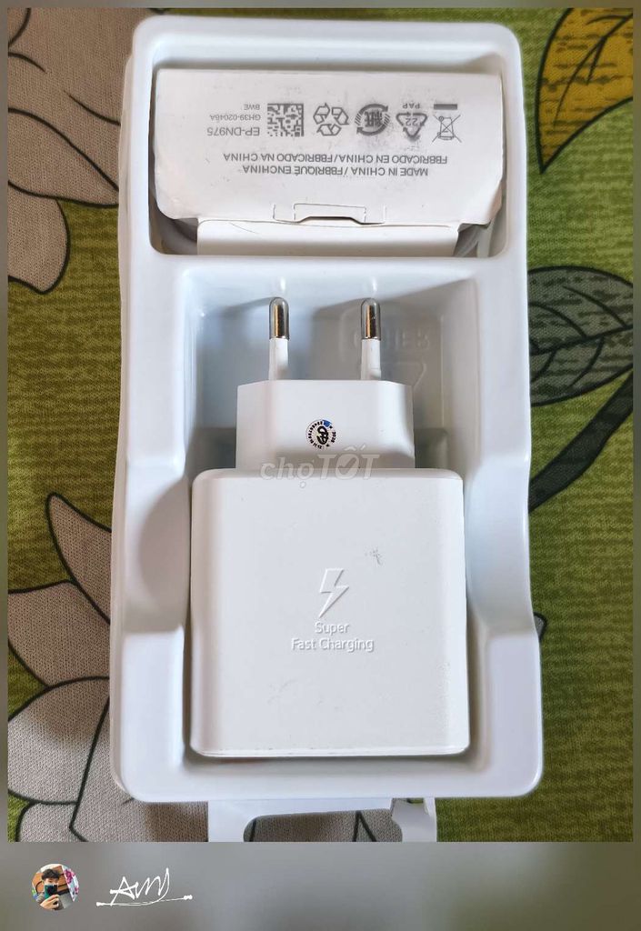 Củ sạc Samsung 45W USB-C Trắng. Mua bán Phụ kiện (Màn hình, Chuột...) tại Huyện Ninh Sơn Ninh Thuận được đăng bởi Anh hoàng hình 1