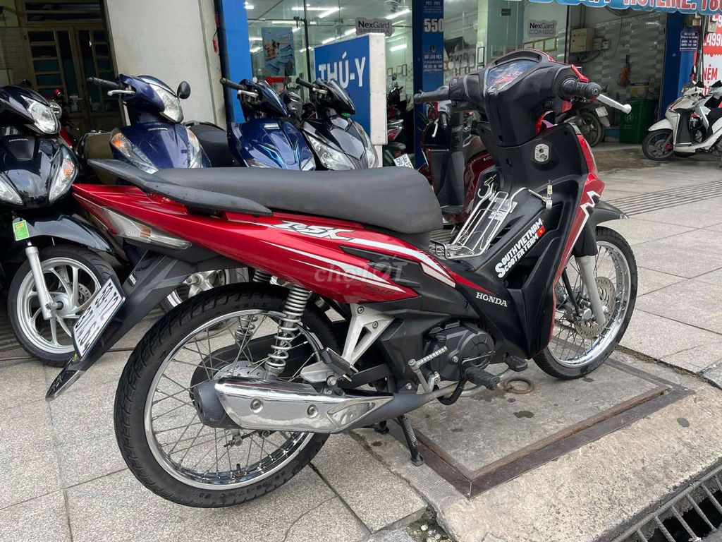 Хонда Вейв RSX Fi 2021 красно-черный