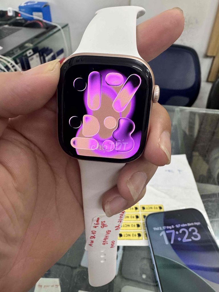 Apple Watch Series 10 46mm GPS Hồng 99%. Mua bán Thiết bị đeo thông minh tại Quận Đống Đa Hà Nội được đăng bởi Lê Khuyến hình 1