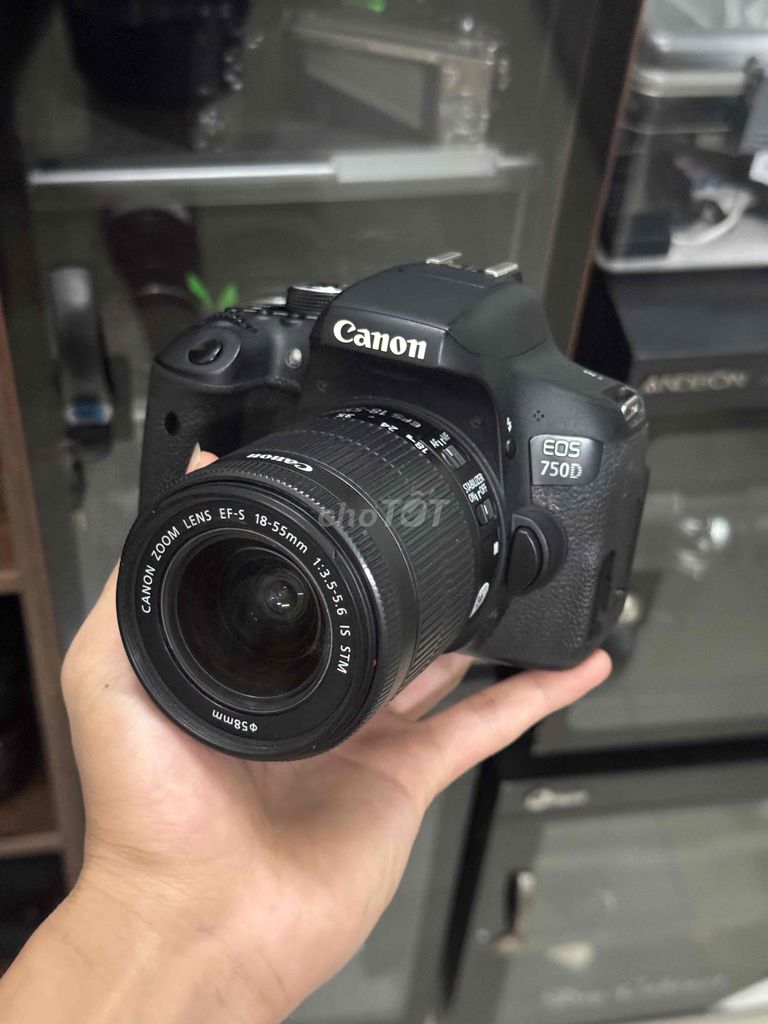 Bán Canon 750D kèm Lens 18-55mm STM. Mua bán Máy ảnh, Máy quay tại Quận Thanh Khê Đà Nẵng được đăng bởi Sáng Phan Văn hình 1