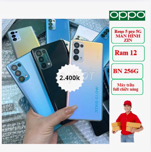 Oppo Reno 5 Pro 12GB/256GB zin chính hãng. Mua bán Điện thoại tại Quận Bình Tân Tp Hồ Chí Minh được đăng bởi Smartphone Giá sỉ O84va 32445bon tam hình 1