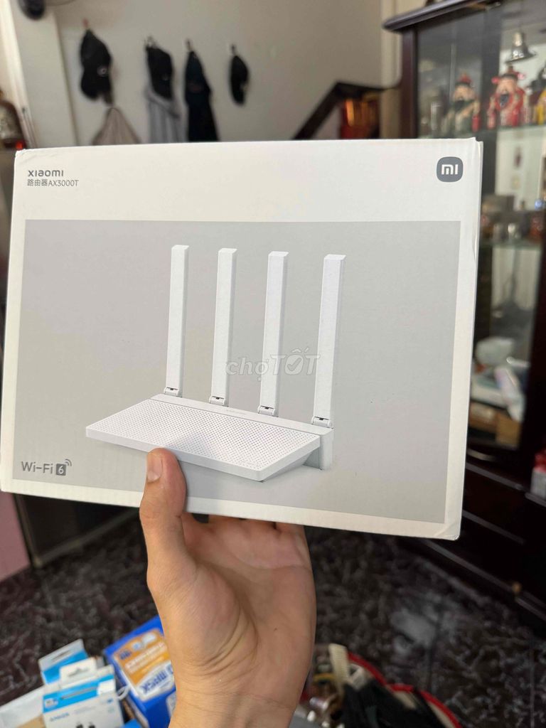 Router Wi-Fi Xiaomi AX3000T Trắng Wi-Fi 6. Mua bán Phụ kiện (Màn hình, Chuột...) tại Thành phố Vũng Tàu Bà Rịa - Vũng Tàu được đăng bởi Quốc Hưng hình 1