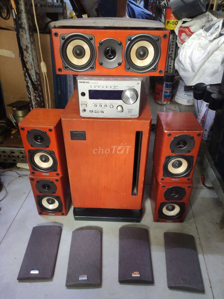 Dàn 5.1 Onkyo v20x  cắm lộn điện ( mất nguồn). Mua bán Tivi, Âm thanh tại Quận 11 Tp Hồ Chí Minh được đăng bởi Lê Thụy hình 2