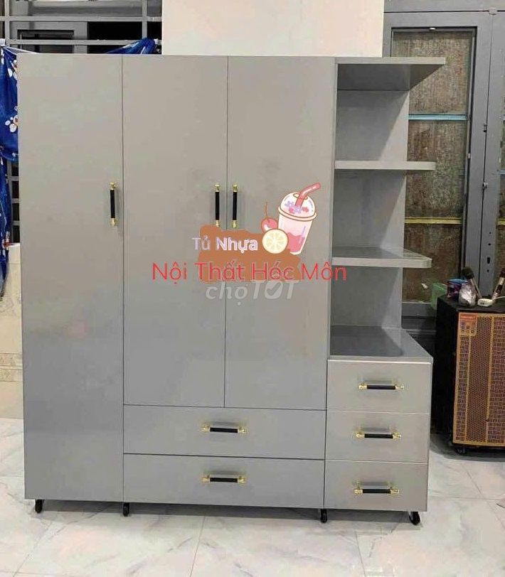TỦ QUẦN ÁO TỦ QUẦN ÁO TỦ QUẦN ÁO TỦ QUẦN ÁO TỦ ÁO. Mua bán Tủ, kệ gia đình tại Quận 5 Tp Hồ Chí Minh được đăng bởi Nhi Nội Thất Nhựa Giá Xưởng  hình 1