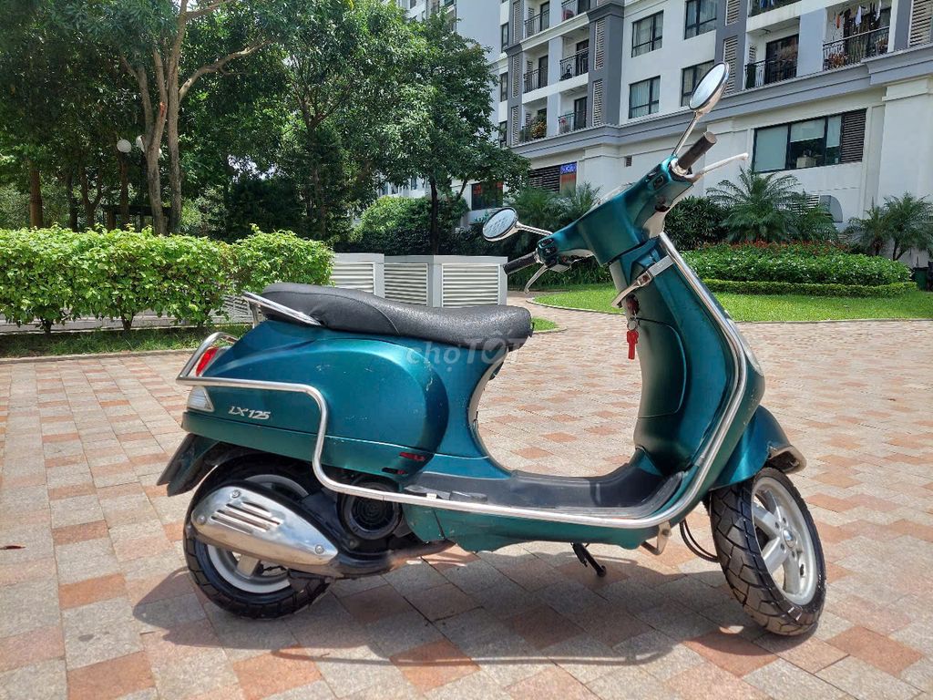 Bán xe Piaggio LX ie mầu xanh chính chủ. Mua bán Xe máy tại Quận Hoàng Mai Hà Nội được đăng bởi Phan Lan Phương hình 1