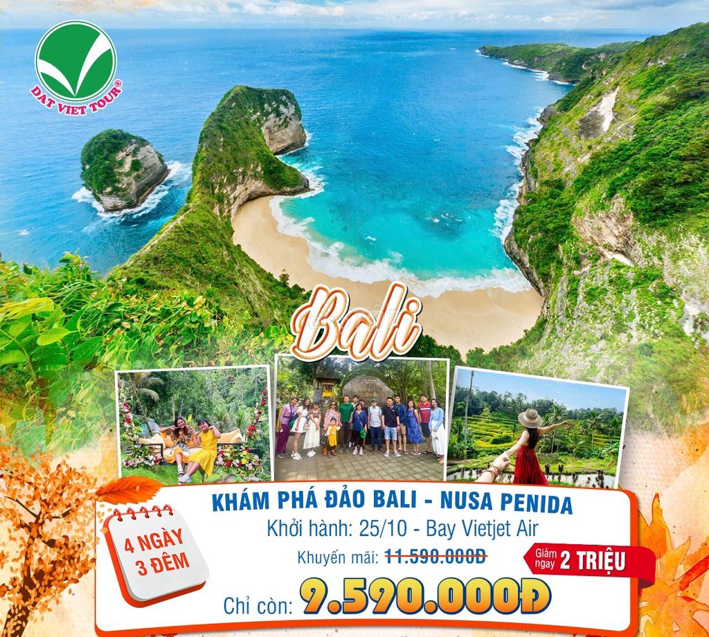 GIẢM NGAY 2 TRIỆU CHO 10 KHÁCH ĐẦU TIỀN TOUR BALI