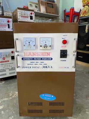 ổn áp Hanshin 30kva. dãi 90v-240v nguyên zin.. Mua bán Đồ chuyên dụng, Giống nuôi trồng tại Quận Bình Tân Tp Hồ Chí Minh được đăng bởi  ổn áp cũ bình tân 