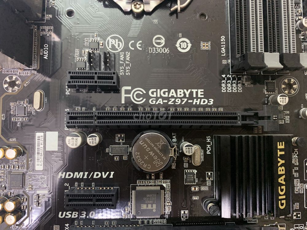 Main máy tính Gigabyte Z97 sạch đẹp