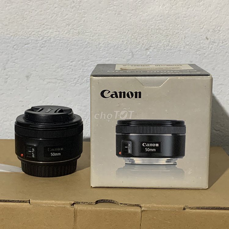 Ống kính Canon EF 50mm F/1.8 STM Đen. Mua bán Máy ảnh, Máy quay tại Quận Tân Bình Tp Hồ Chí Minh được đăng bởi Vũ Phạm hình 1