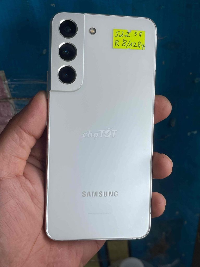 Samsung Galaxy S22 5G Trắng 128GB. Mua bán Điện thoại tại Quận Tân Phú Tp Hồ Chí Minh được đăng bởi Hùng Chợ Lớn hình 1