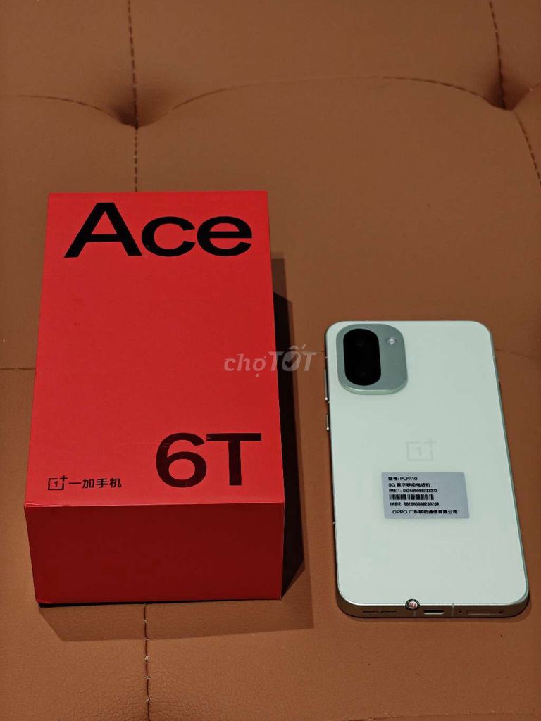 OnePlus Ace 6T 256GB Xanh cốm. Mua bán Điện thoại tại Quận Cẩm Lệ Đà Nẵng được đăng bởi Lê Lộc hình 1