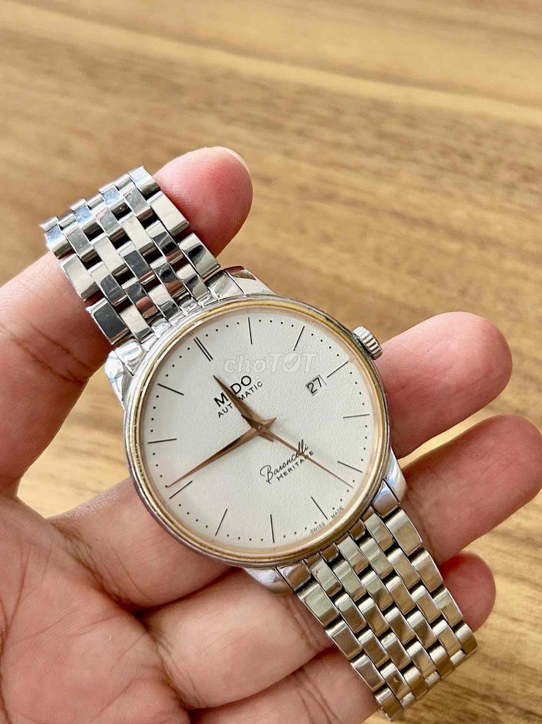 Mido Baroncelli Heritage Nam 39mm Auto. Mua bán Đồng hồ tại Thành phố Thủ Dầu Một Bình Dương được đăng bởi tom tep hình 1