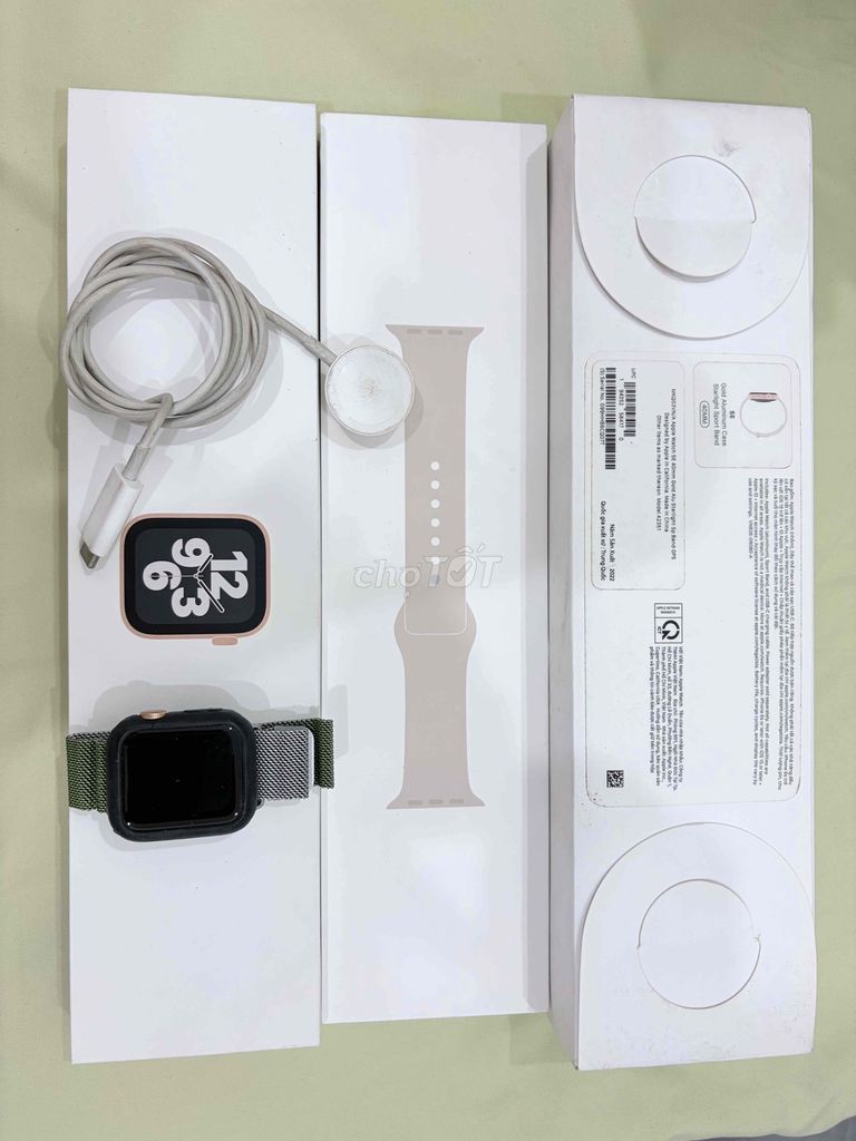 Apple Watch SE 2 40mm Hồng gold. Mua bán Thiết bị đeo thông minh tại Huyện Long Thành Đồng Nai được đăng bởi Nguyễn Trần Khánh Vy hình 1