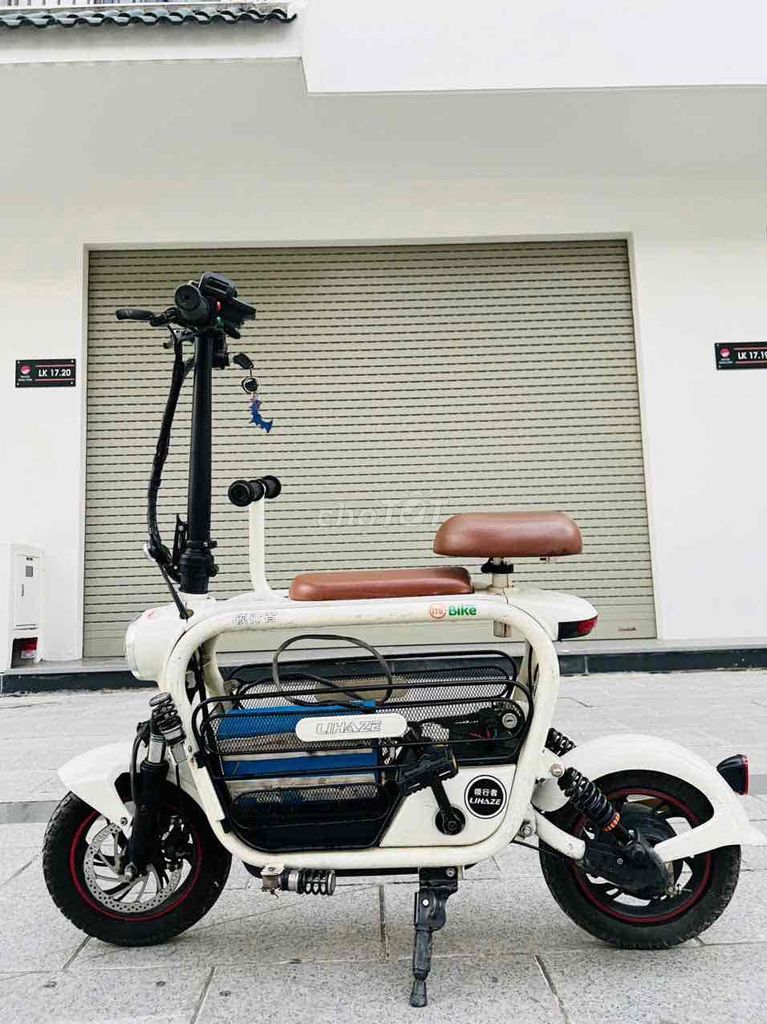 Xe đạp điện Lihaze Trắng Gấp gọn. Mua bán Xe điện tại Quận Nam Từ Liêm Hà Nội được đăng bởi Bùi Anh Dũng hình 11