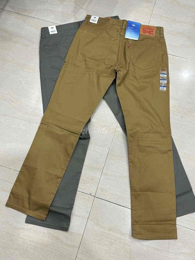 QUẦN KAKI LEVIS 511 SLIM COOL PERFORMANCEE
