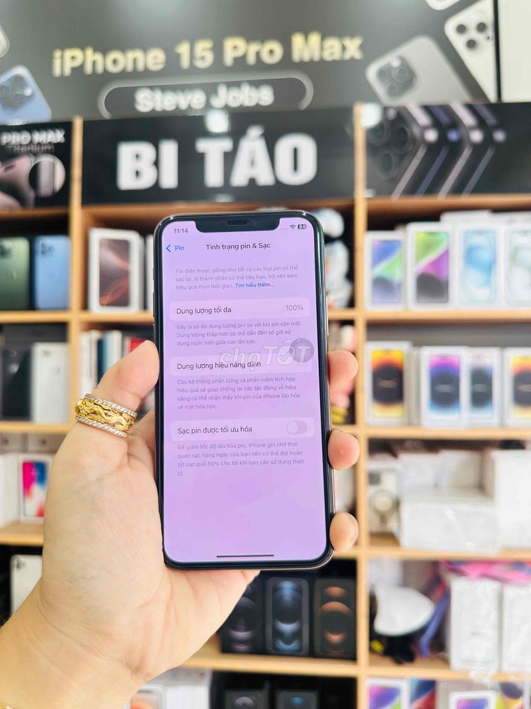 IPhone 11Pro 256GB Gold. Mua bán Điện thoại tại Thành phố Long Xuyên An Giang được đăng bởi Bi Táo hình 6