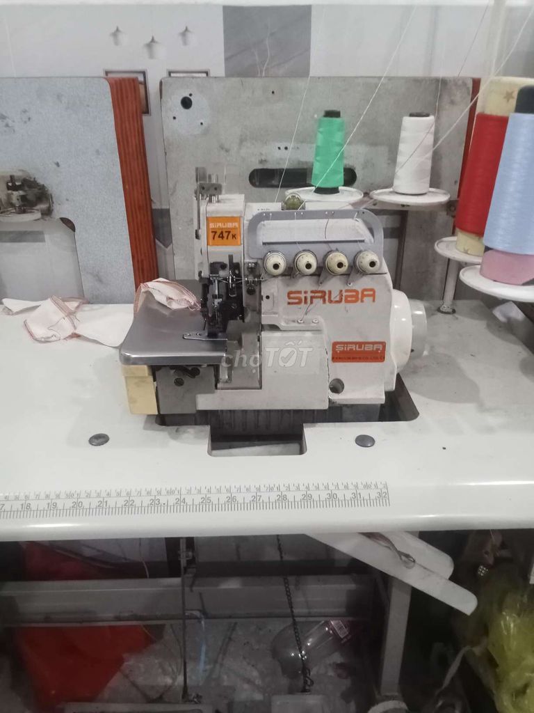 Máy vắt sổ Siruba 747K 4 chỉ đã sử dụng. Mua bán Đồ chuyên dụng, Giống nuôi trồng tại Quận Gò Vấp Tp Hồ Chí Minh được đăng bởi pham huu truong hình 1