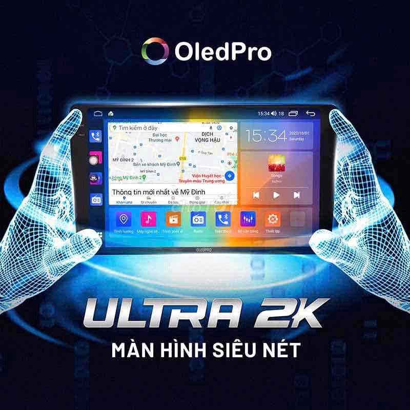 MÀN HÌNH OTO OLED ULTRA 2K 360 CAM SONY SIÊU NÉT