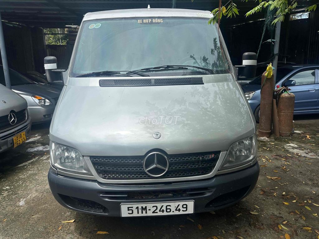 Mercedes Benz Sprinter tải van 2008 2 chỗ /940kg. Mua bán Ô tô tại Quận 12 Tp Hồ Chí Minh được đăng bởi A Kha hình 1