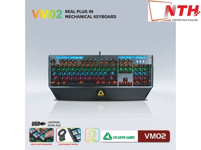 Phím Cơ VSP VM02 Đen NEW 100% Sỉ Liên Hệ