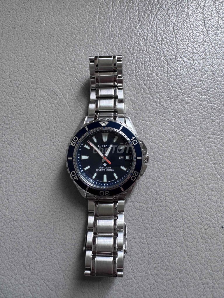 Đồng hồ Citizen Eco-Drive Nam Thép Bạc giá tốt. Mua bán Đồng hồ tại Quận Thanh Khê Đà Nẵng được đăng bởi Minh Tuấn Đồng Hồ Chính Hãng hình 1