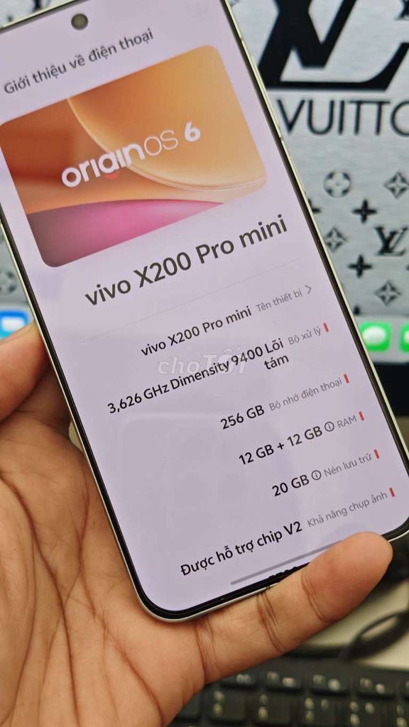 Vivo X200 Pro mini xanh bán hoặc đổi. Mua bán Điện thoại tại Quận Hải Châu Đà Nẵng được đăng bởi Nguyễn Hưng hình 1