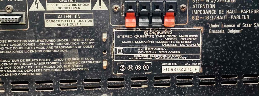 Cục Dàn Đại - Pioneer - DC - 221Z