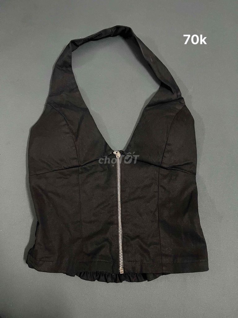 Áo croptop Nữ Đen. Mua bán Quần áo tại Quận Bình Tân Tp Hồ Chí Minh được đăng bởi Góc pass đồ hình 1