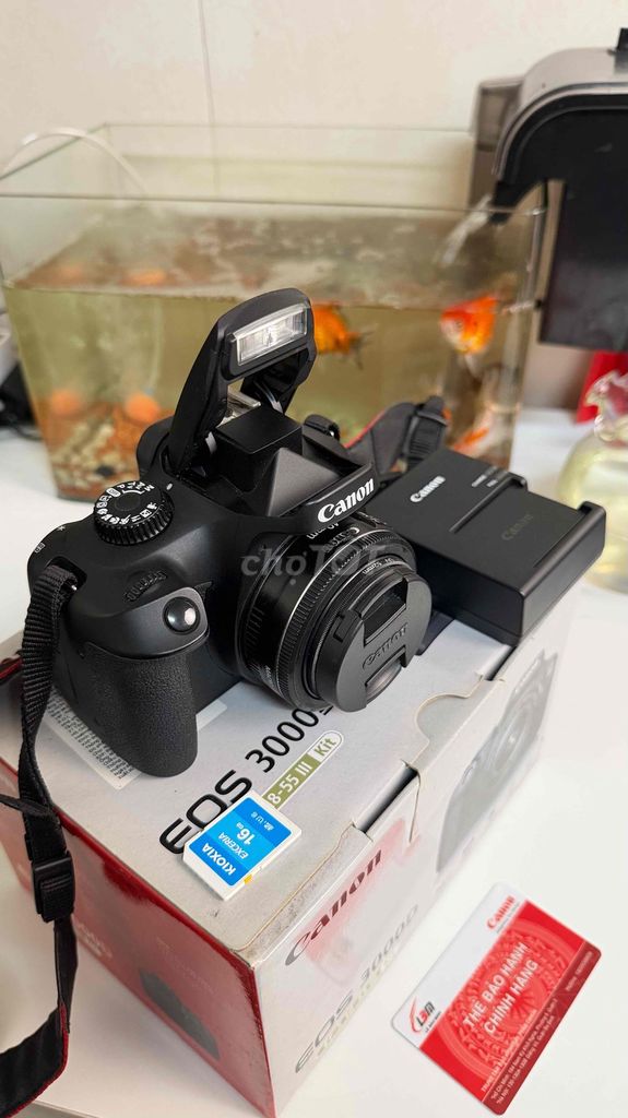 Máy ảnh Canon EOS 3000D Kit 18-55mm Đen. Mua bán Máy ảnh, Máy quay tại Quận Bình Thạnh Tp Hồ Chí Minh được đăng bởi Phan Việt hình 1