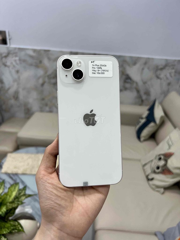 🍎 iPhone 14 Plus 256GB Trắng Zin Đẹp 98.5. Mua bán Điện thoại tại Huyện Hóc Môn Tp Hồ Chí Minh được đăng bởi SIRI STORE HCM hình 1