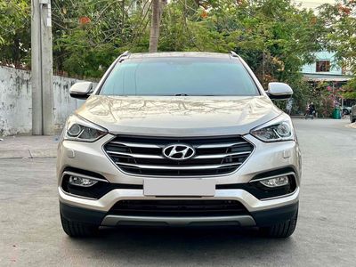 Hyundai SantaFe 2018 Vàng odo 8v4 full lsu hãng