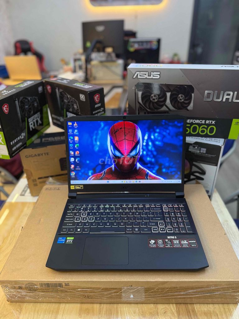Acer Nitro 5 I5-11400H/16/512G/144Hz/RTx 3050. Mua bán Laptop tại Quận Ninh Kiều Cần Thơ được đăng bởi mua bán laptop Thành Võ Cần Thơ hình 1