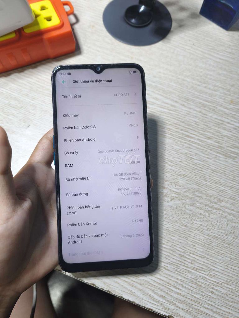 OPPO A11 128GB Đen. Mua bán Điện thoại tại Quận Nam Từ Liêm Hà Nội được đăng bởi Như Tâm hình 1