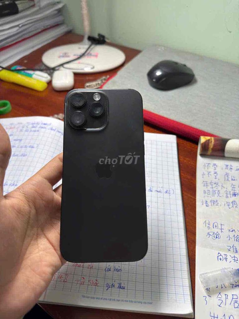 Apple iPhone 16 Pro Max 256GB Đen 99,9% như mới. Mua bán Điện thoại tại Thành phố Thủ Đức Tp Hồ Chí Minh được đăng bởi Vũ Thế Bảo hình 1