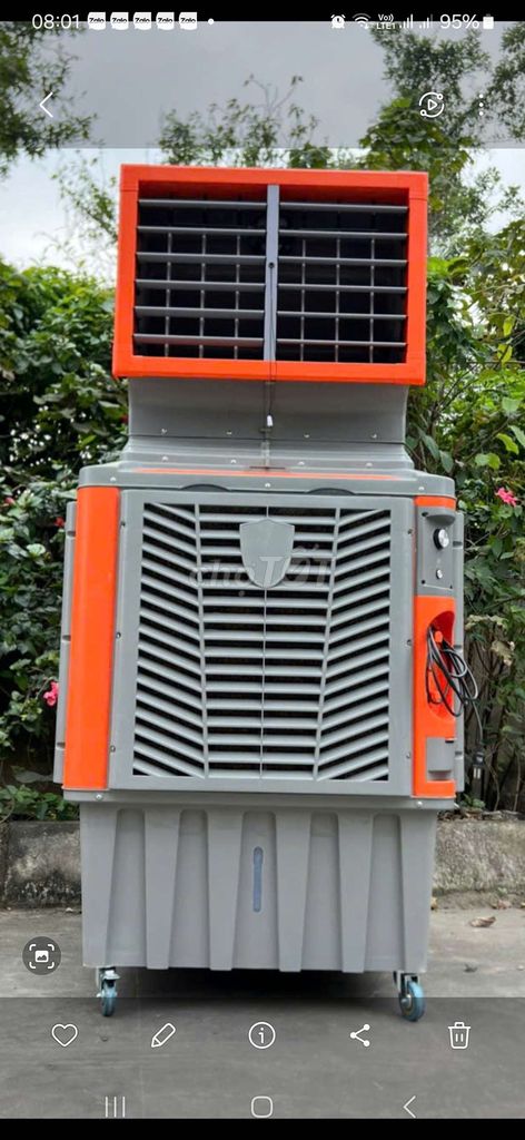 Quạt lạnh công nghiệp nhà xưởng điện 3 pha. Mua bán Quạt tại Huyện Bình Chánh Tp Hồ Chí Minh được đăng bởi Maicom hình 1