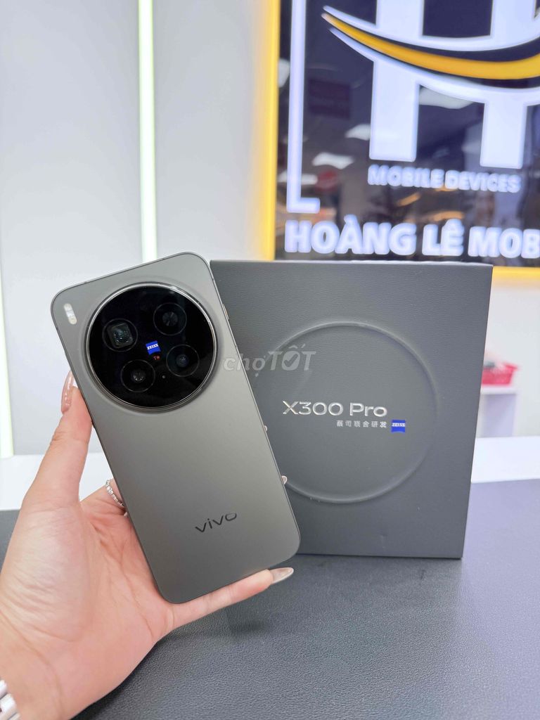 VIVO X300 PRO-BẢN 12/256G-Màu Đen Nhám-Cam Đẹp. Mua bán Điện thoại tại Thành phố Biên Hòa Đồng Nai được đăng bởi Mobile Di Động Biên Hoà hình 1