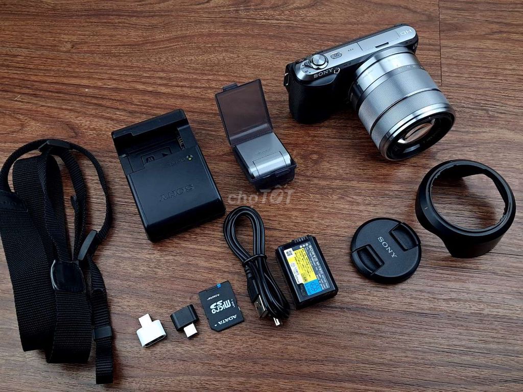 Sony Nex C3 Đen + Lens 18-55mm OSS