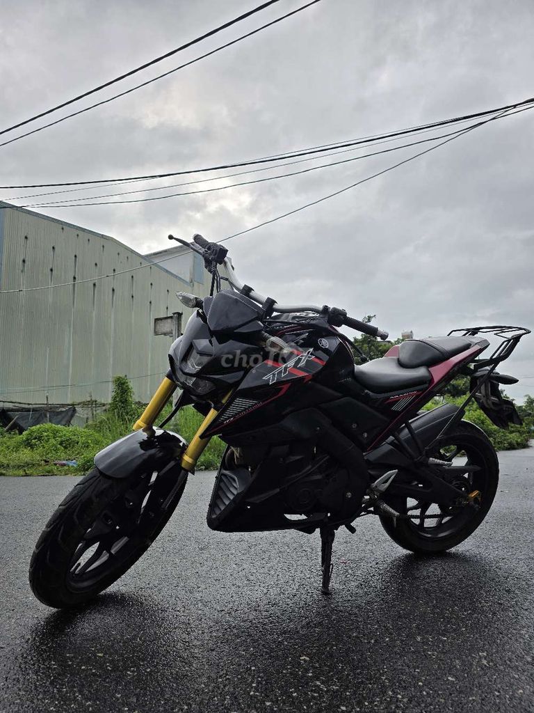 Yamaha TFX 150 Đen Đỏ Côn tay. Mua bán Xe máy tại Quận Cẩm Lệ Đà Nẵng được đăng bởi Ngạo Thiên hình 2