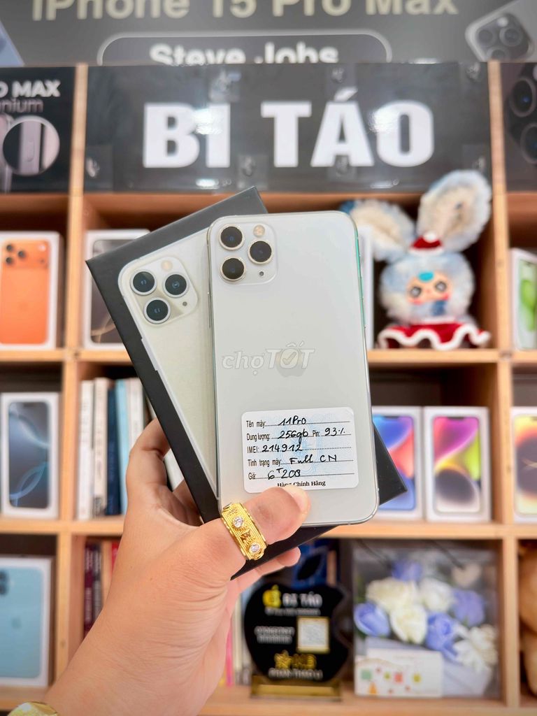 Apple iPhone 11 Pro 256GB Trắng. Mua bán Điện thoại tại Thành phố Long Xuyên An Giang được đăng bởi Bi Táo Store hình 1