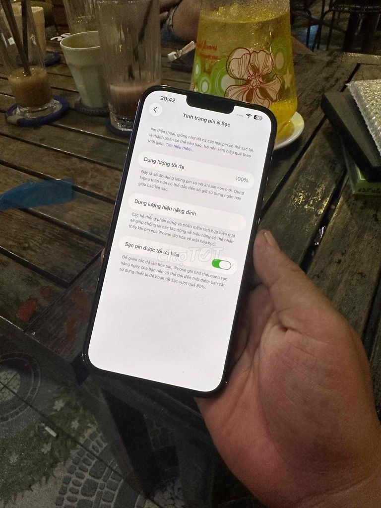 Apple iPhone 13 Pro Max 256GB 98%. Mua bán Điện thoại tại Huyện Châu Thành Tiền Giang được đăng bởi Mua bán dt  hình 1