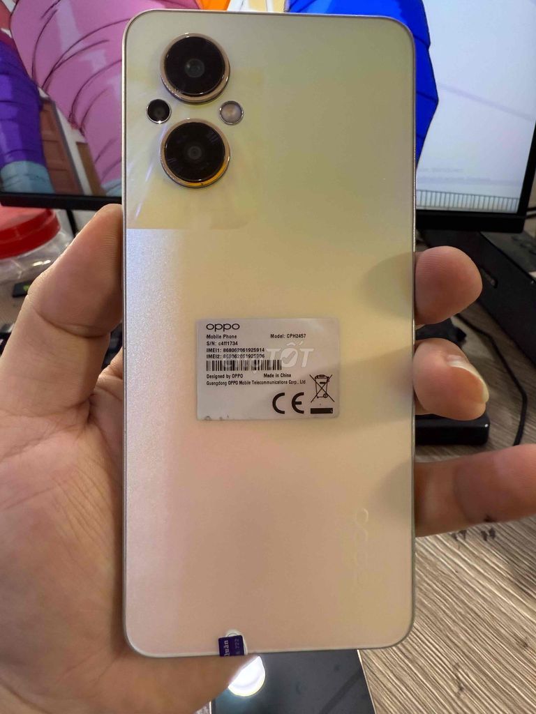 Oppo Reno8 Z 5G 256GB Vàng. Mua bán Điện thoại tại Thành phố Thuận An Bình Dương được đăng bởi Nguyễn Hữu Đô hình 1