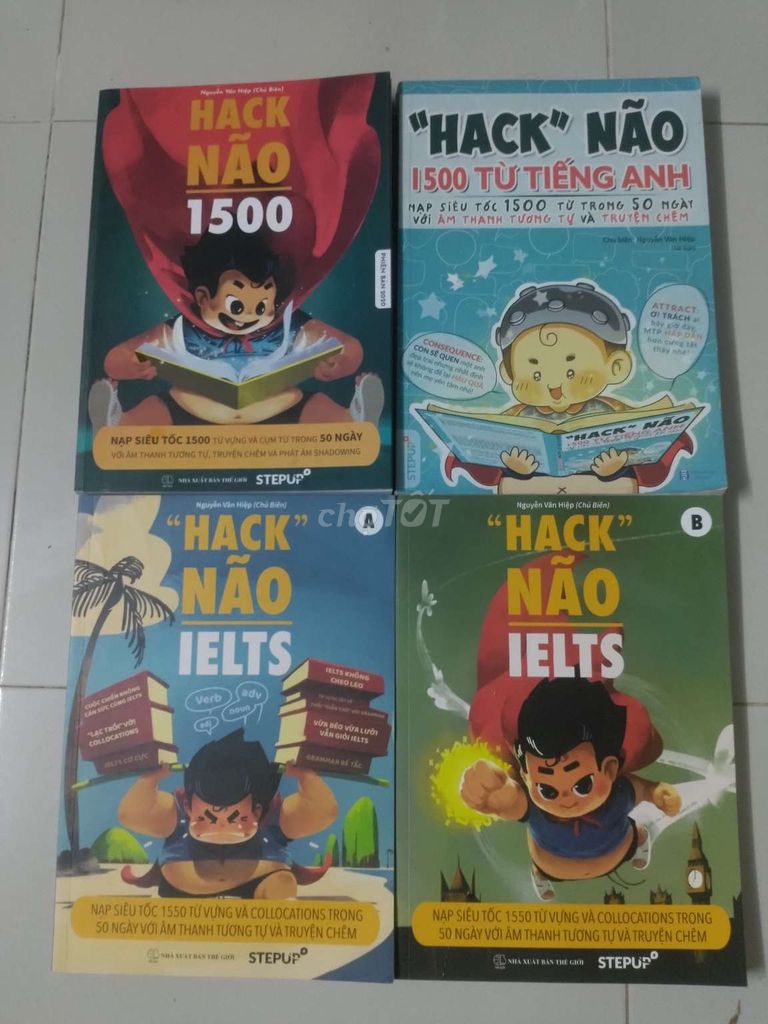 Sách Hack Não 1500 Học tiếng Anh. Mua bán Sách tại Quận 6 Tp Hồ Chí Minh được đăng bởi Trần Tú  hình 1