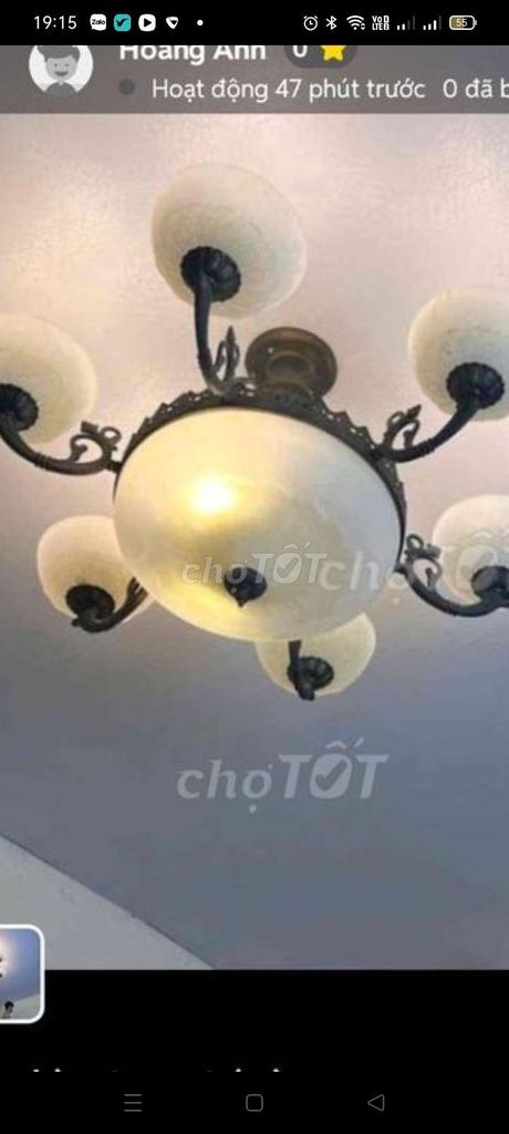 Đèn chùm trang trí Đã sử dụng. Mua bán Đèn tại Huyện Thanh Trì Hà Nội được đăng bởi hùng hình 1
