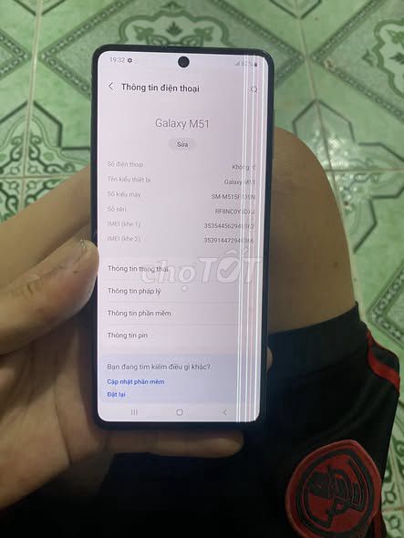 Samsung Galaxy M51 128GB Trắng. Mua bán Điện thoại tại Quận Tân Bình Tp Hồ Chí Minh được đăng bởi Hội Đồ Điện Tử hình 1