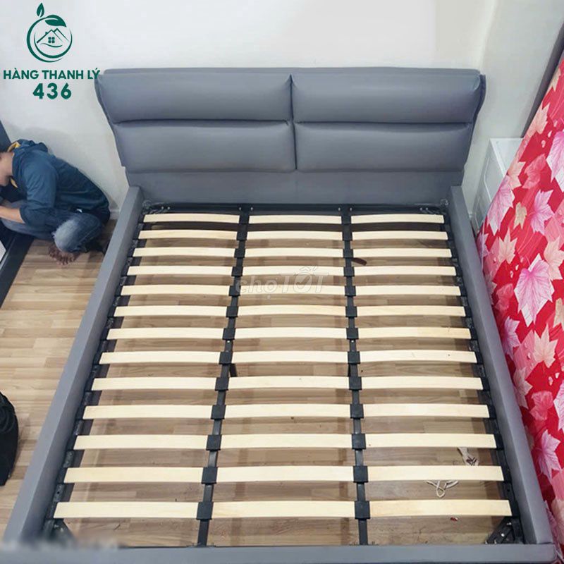 Giường Ngủ 1m8 Khung Gỗ Xám Đã Sử Dụng Mới 90%. Mua bán Giường, chăn ga gối nệm tại Quận Tân Phú Tp Hồ Chí Minh được đăng bởi Công Ty TNHH TM DV INKPRO hình 1