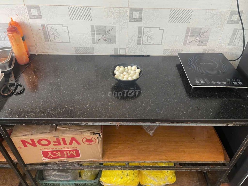 THANH LÝ Bàn bếp đá hoa cương 2 tầng. Mua bán Bàn ghế tại Quận Tân Phú Tp Hồ Chí Minh được đăng bởi Trung Tâm Nhà Bán Bảo Luân hình 1